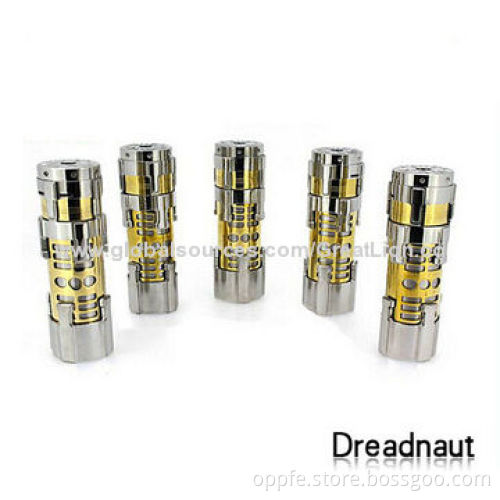 2014 Newest Product 26650 Dreadnaut Hybrid Mod, 34mm Diameter, Made of Stainless Steel/Copper